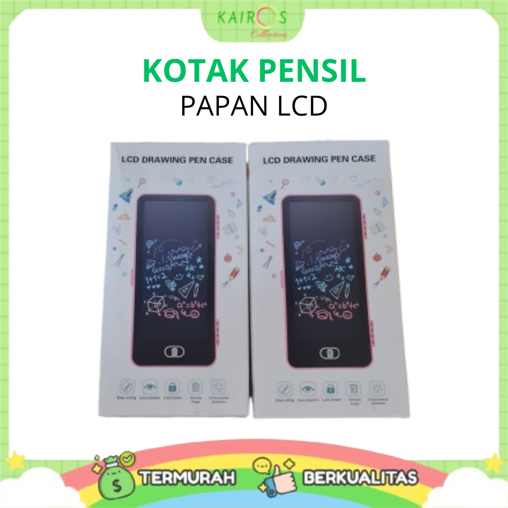 

Kotak Pensil Papan LCD Kreatif Anak Edukasi Mainan