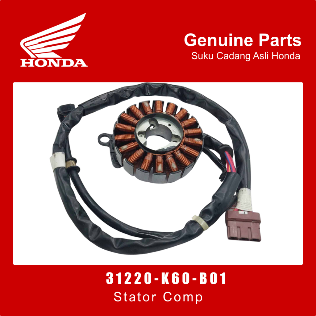 SPULL (STATOR COMP MB) VARIO 125 ESP | 31220-K60-B01 | STATOR COMP (MB) (31220K60B01) ORIGINAL AHM