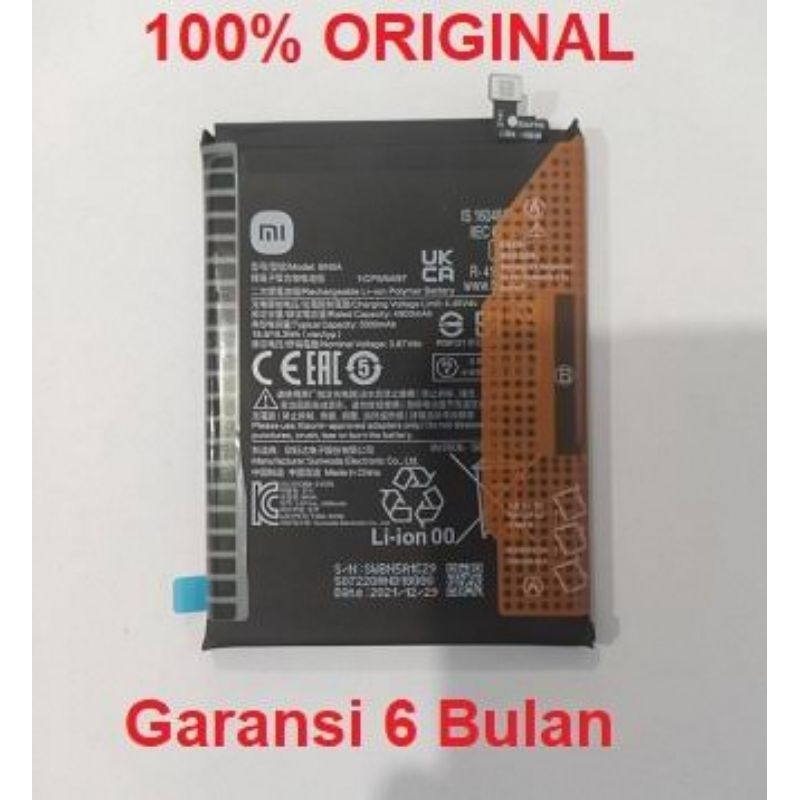 BATERAI REDMI 10/BN5A ORIGINAL