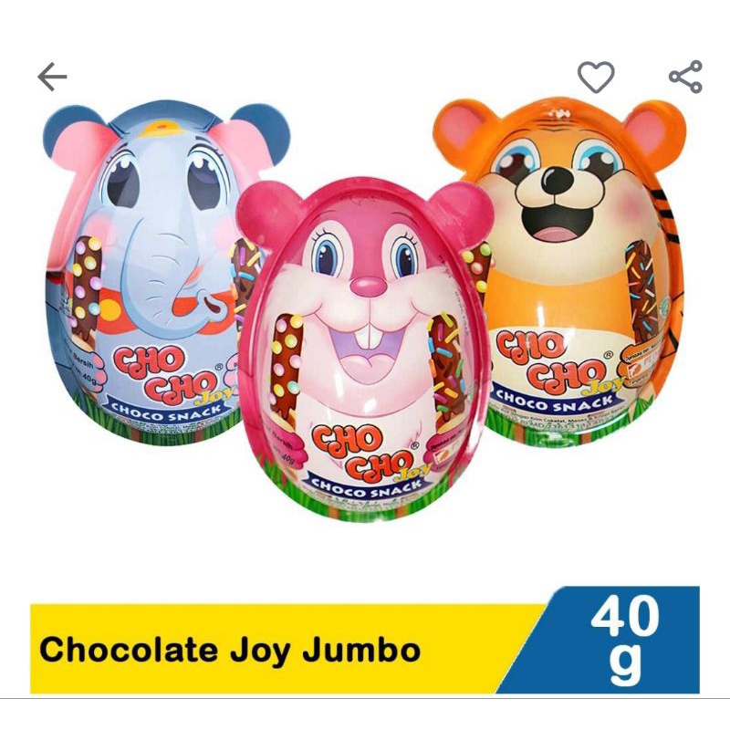 

Cho Cho Chocolate Joy Jumbo 40G