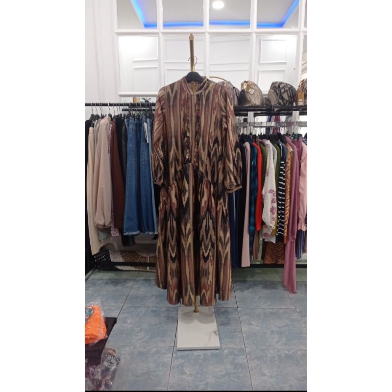 Gamis Dharby Bahan Satin Silk