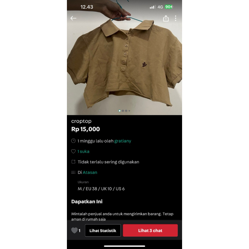crop coklat