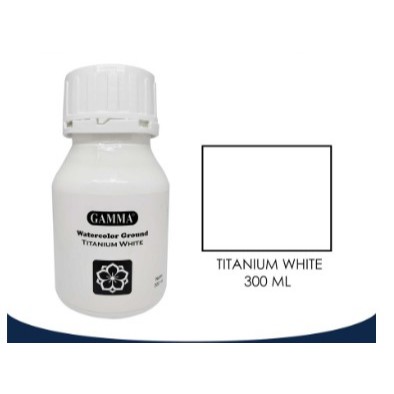 

Watercolor Ground Cat dasar untuk Cat Air Titanium White 300ml
