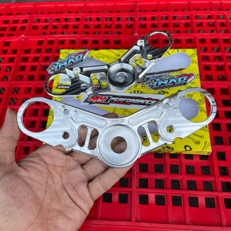 Adaptor plendes dudukan stang segitiga atas ninja rr pnp stang jrs yamaha jrs120