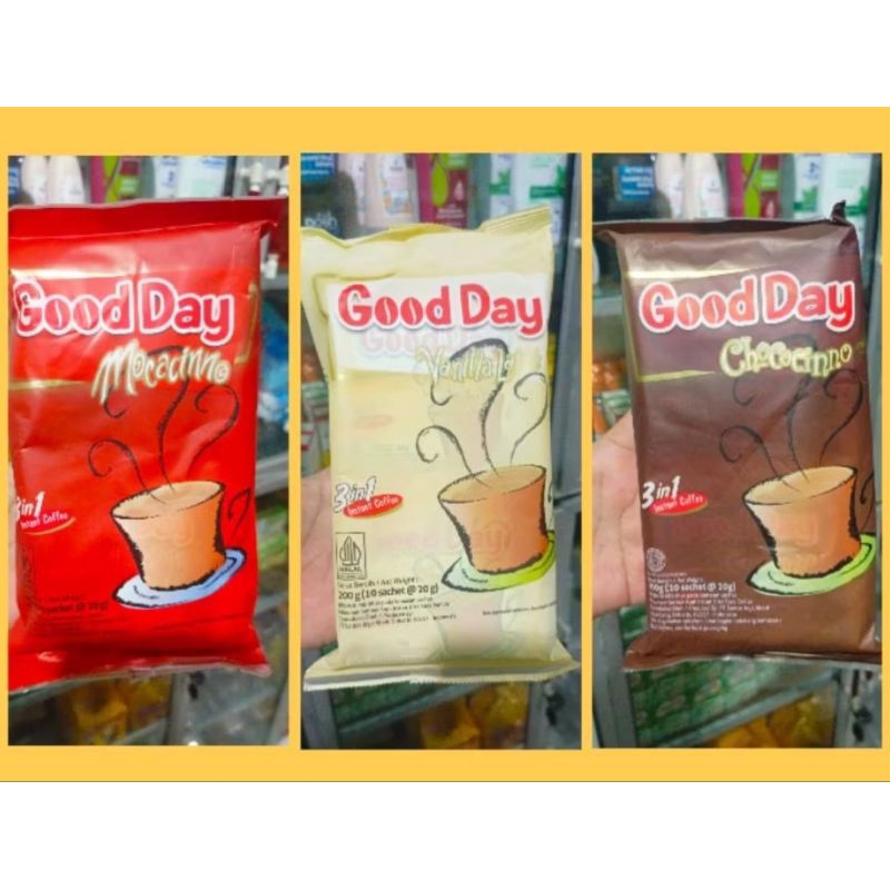 

Kopi Good Day pack isi 10*20g