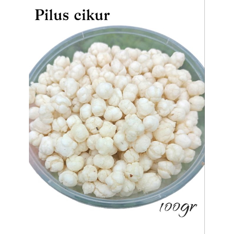 

Camilan pilus cikur Sukro cikur toping baso Aci gurih renyah 100gram