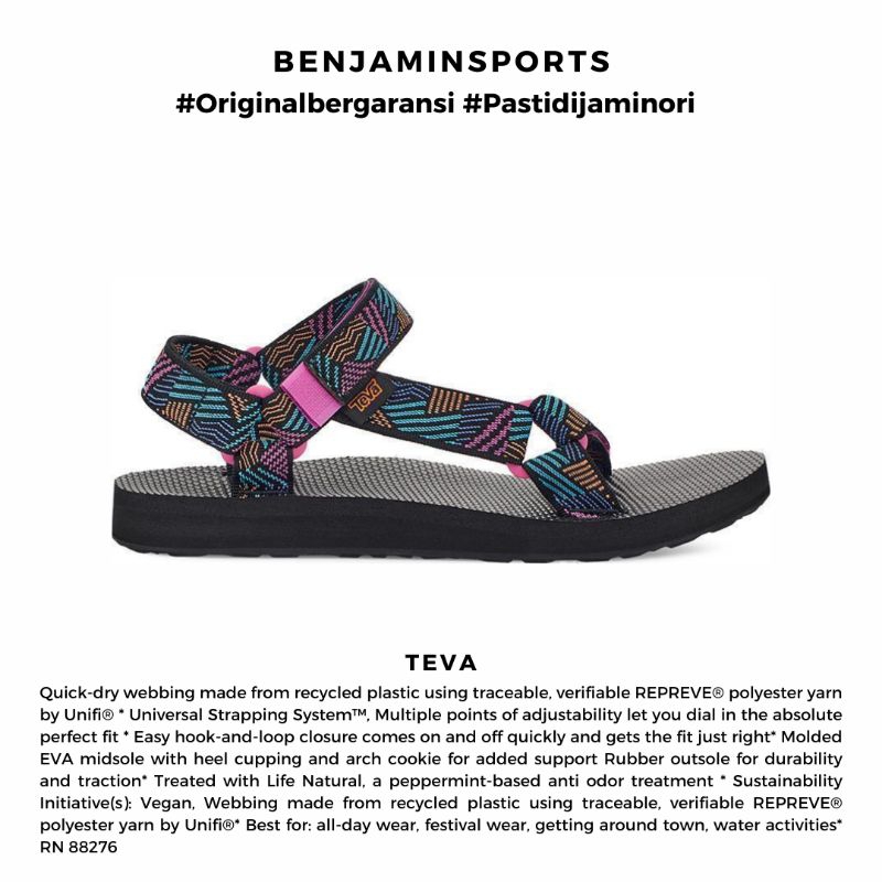 Sandal adventure wanita Teva original universe