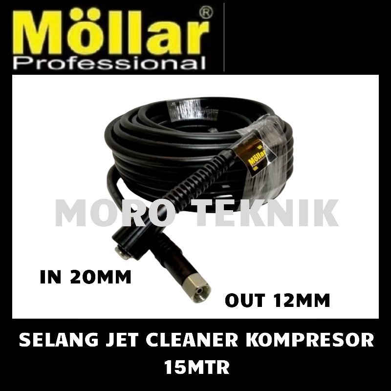 MOLLAR SELANG JET CLEANER HIGH PRESSURE KOMPRESOR 15 METER