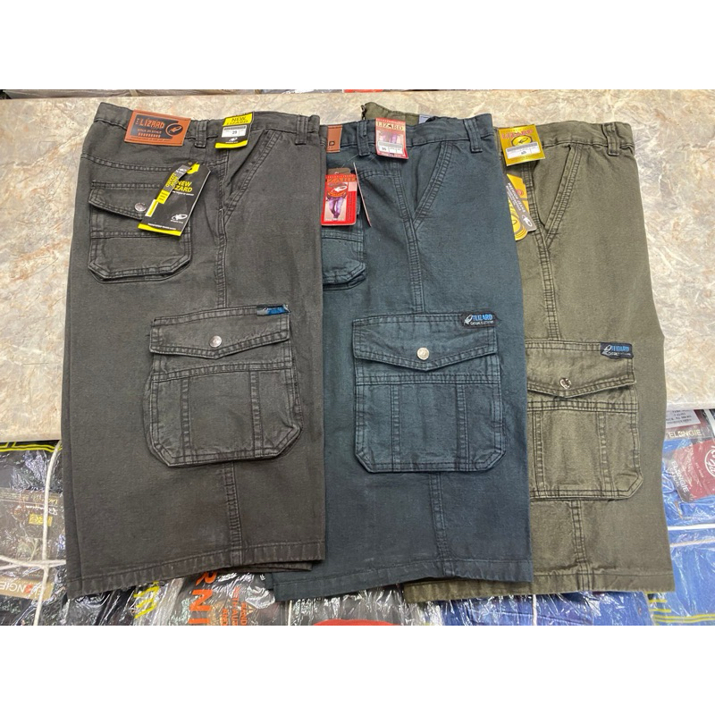Celana Pendek Kargo Bahan Semi kanvas Pdl