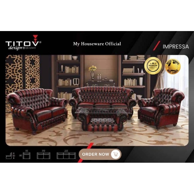 BONUS MEJA TAMU  SOFA TAMU CLASSIC TITOV | SOFA MINIMALIST TITOV | SOFA 321 TITOV | IMPRESSA