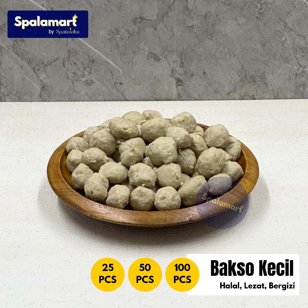 

Bakso Sapi Super - 25 pcs/50 pcs/100 pcs Ukuran Kecil