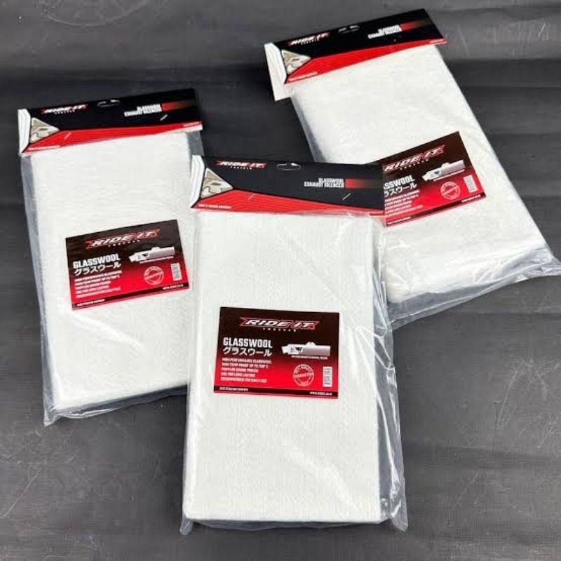 Glasswool knalpot anti bakar ride it original universal