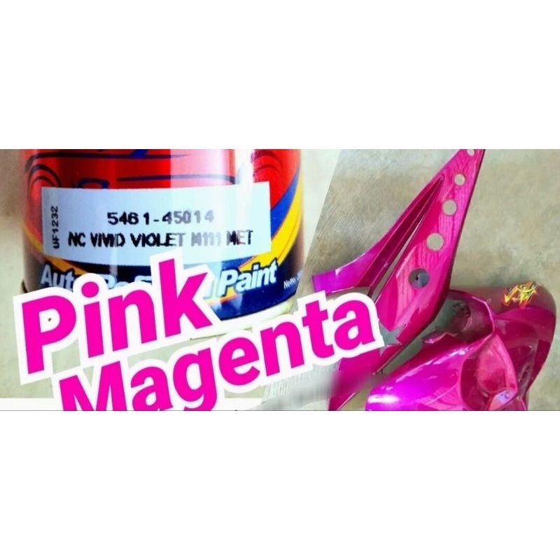 CAT PENTA SUPER GLOSS METALLIC NC VIVID VIOLET M111 MET 5461 - 45014 ( UNGU ) / ISI 200 GRAM / CAT M