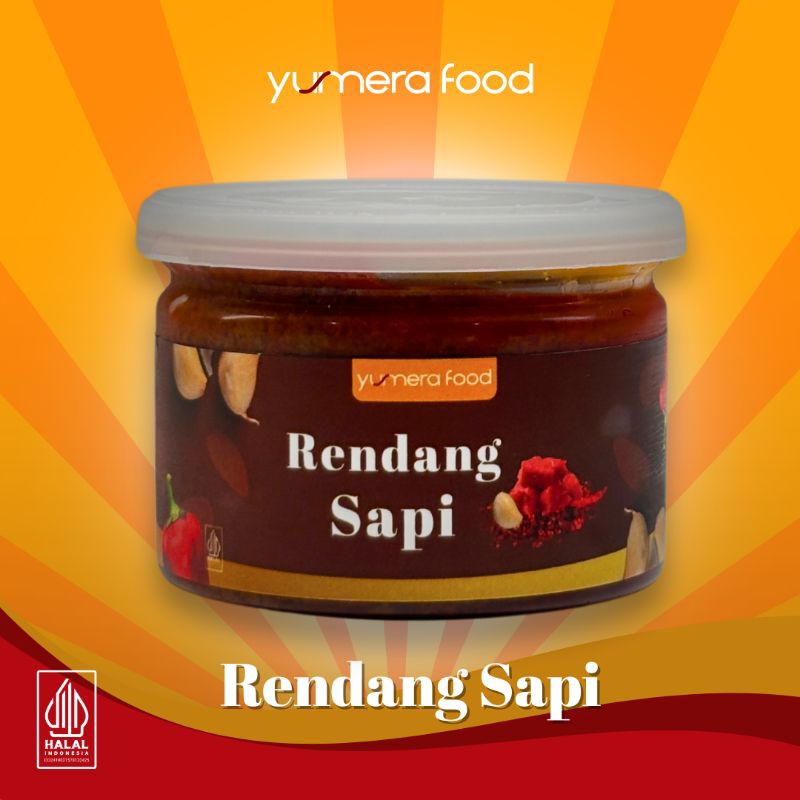 

Yumera Food – Rendang Sapi / Sapi Empuk / Masakan Padang / Makanan Lauk Siap Saji [145gr]