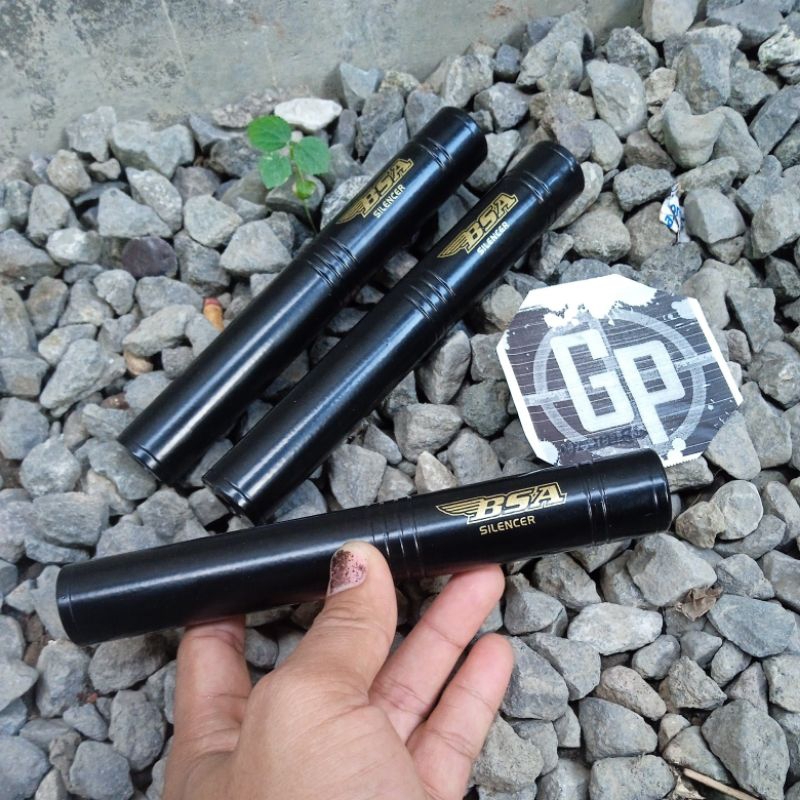 Peredam BSA od25 panjang 18cm , Silencer od25 panjang 18cm