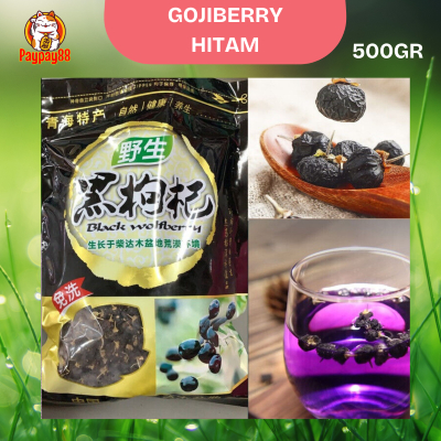 

GOJIBERRY HITAM KERING PREMIUM / KI CI HITAM / GOJI BERRY HITAM / BLACK WOLFBERRT 100 - 250 GRAM