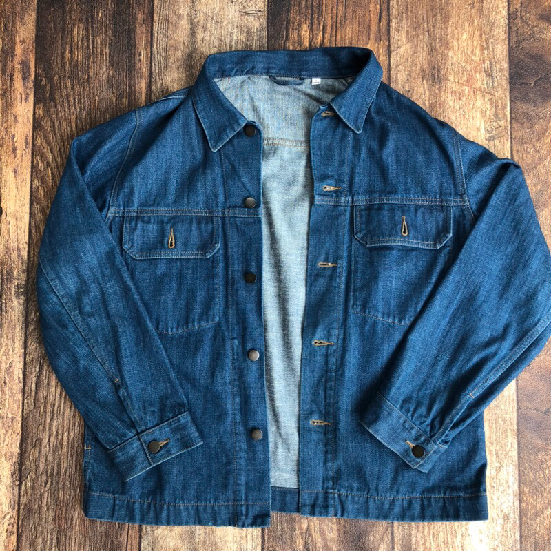 jacket trucker uniqlo second original