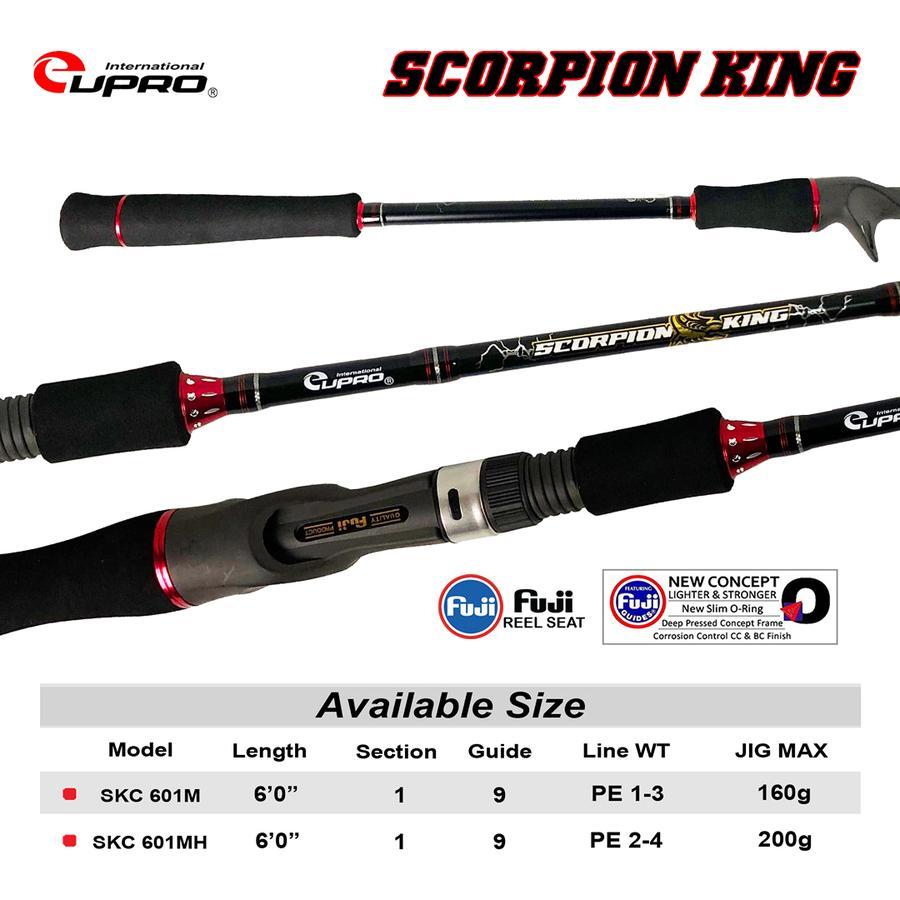 Eupro Spinning Eupro Scorpion king 602 180cm