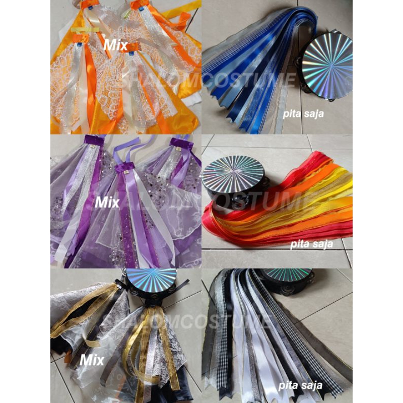 PITA MENARI TAMBORIN ATAU RUMBAI TASSEL 2 MODEL