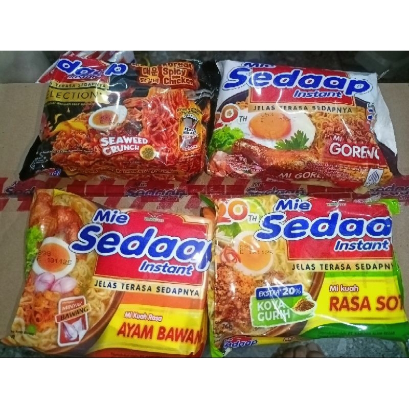 

Mie Sedaap All varian