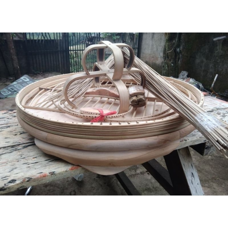 Ambrukan sangkar burung murai tebok KAYU JATI