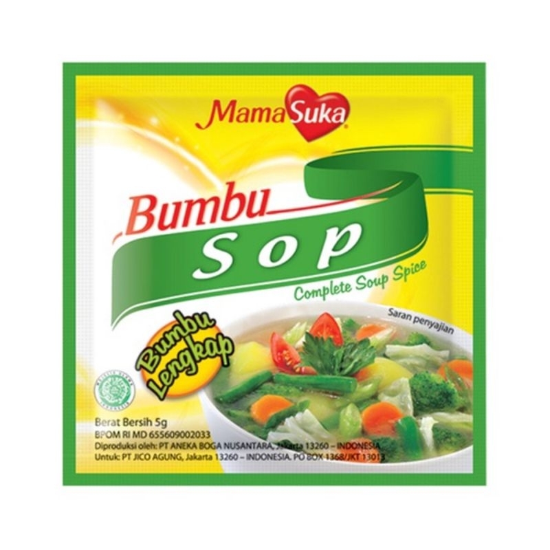 

Mamasuka bumbu sop 5gr renteng