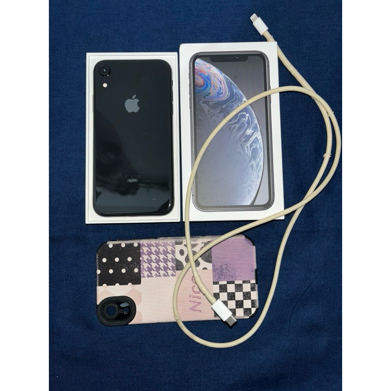 IPHONE XR 64GB BLACK SECOND EX IBOX RESMI INDONESIA