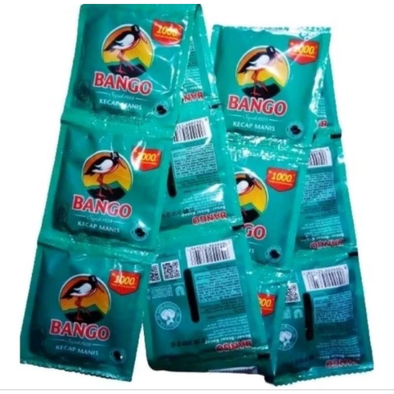 

Kecap Bango 18ml Serenceng Isi 12 Saset - Bango Kecap Manis Saset 18 ml Isi 12 Saset