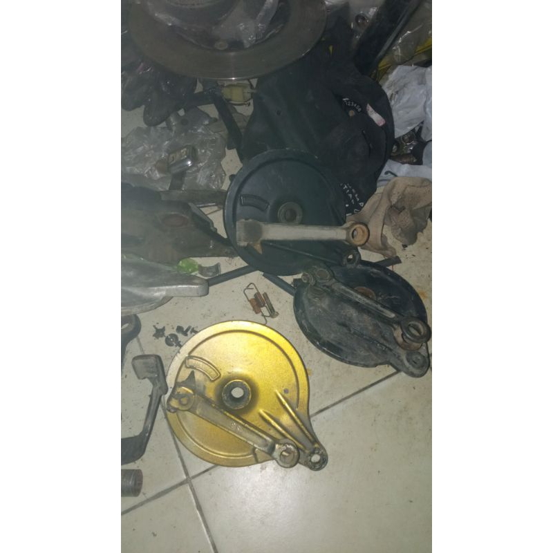 paha/tuas rem set tutup bajaj pulsar