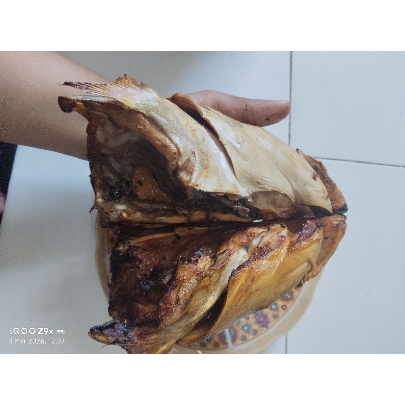 

kepala ikan manyung asap 1tangkep