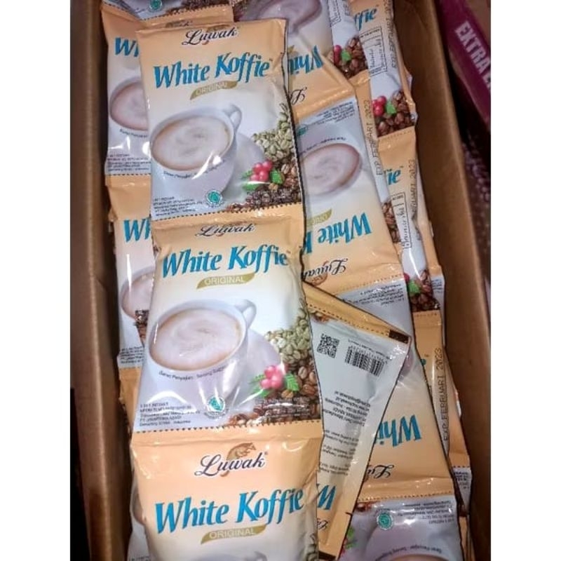 

Kopi Luwak White Coffe 20gr x 5 sachet