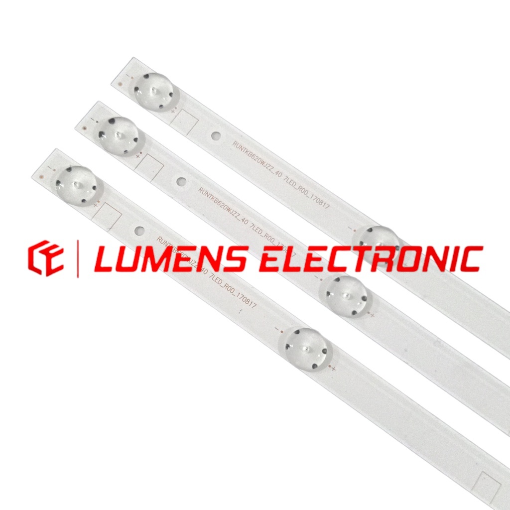 BACKLIGT TV LED SHARP 40 INC LC 40LE180 40LE185 40LE295