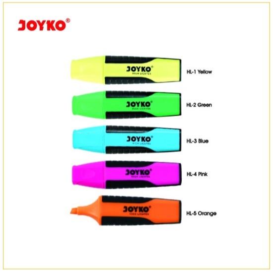 

Stabilo Highlighter Texliner HL 1-5 Neon Colors Highlight JOYKO