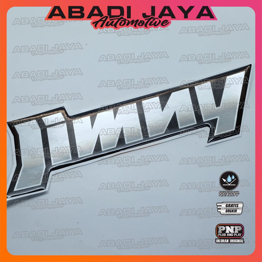 Emblem Suzuki jimny / emblem timbul suzuki jimny / sticker jimny