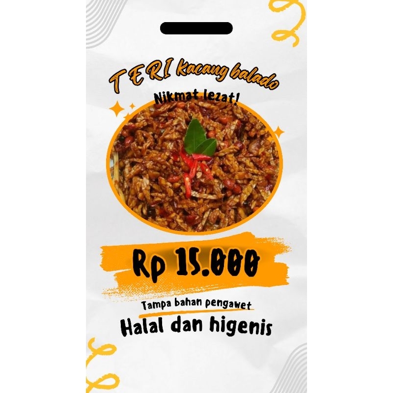 

Tempe Orek Kering PEDAS MANIS 400 Gram