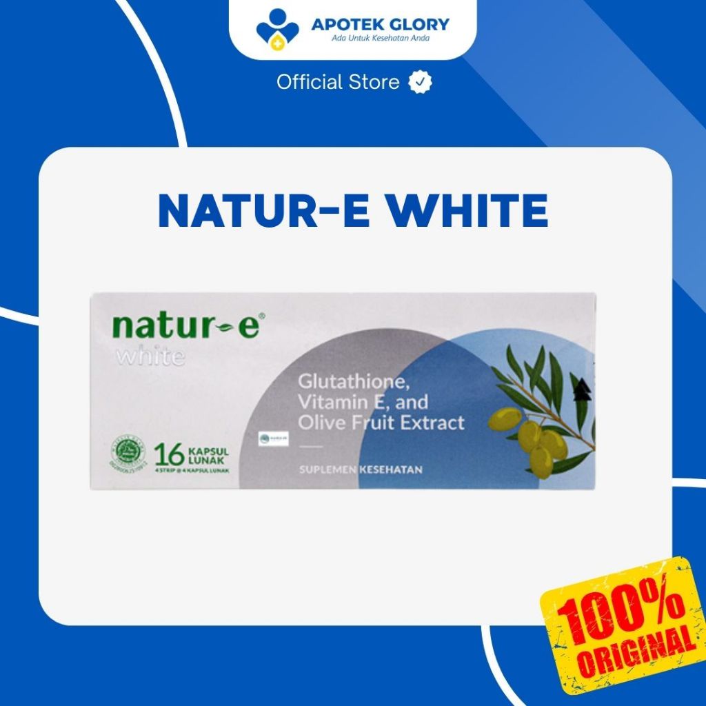 NATUR-E WHITE VITAMIN UNTUK MENCERAHKAN KULIT