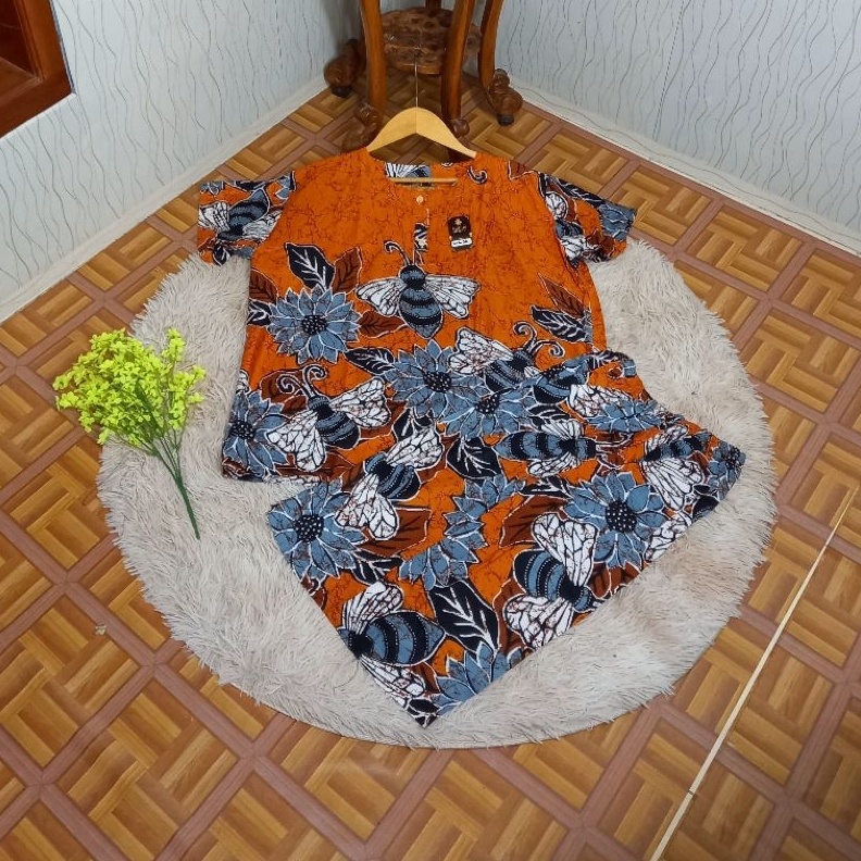 KODE N26F Setelan Gogo Pendek Jumbo Bahan Rayon PremiumOne Set Pendek Jumbo Busui Friendly