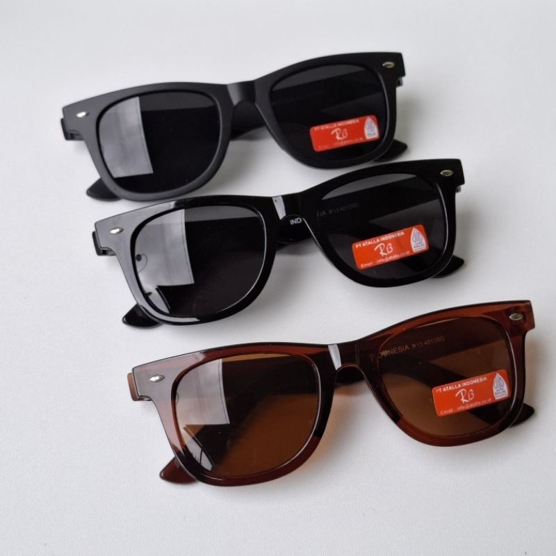 Kacamata Wayfarrer Hitam R13 4013SG Lensa UV400