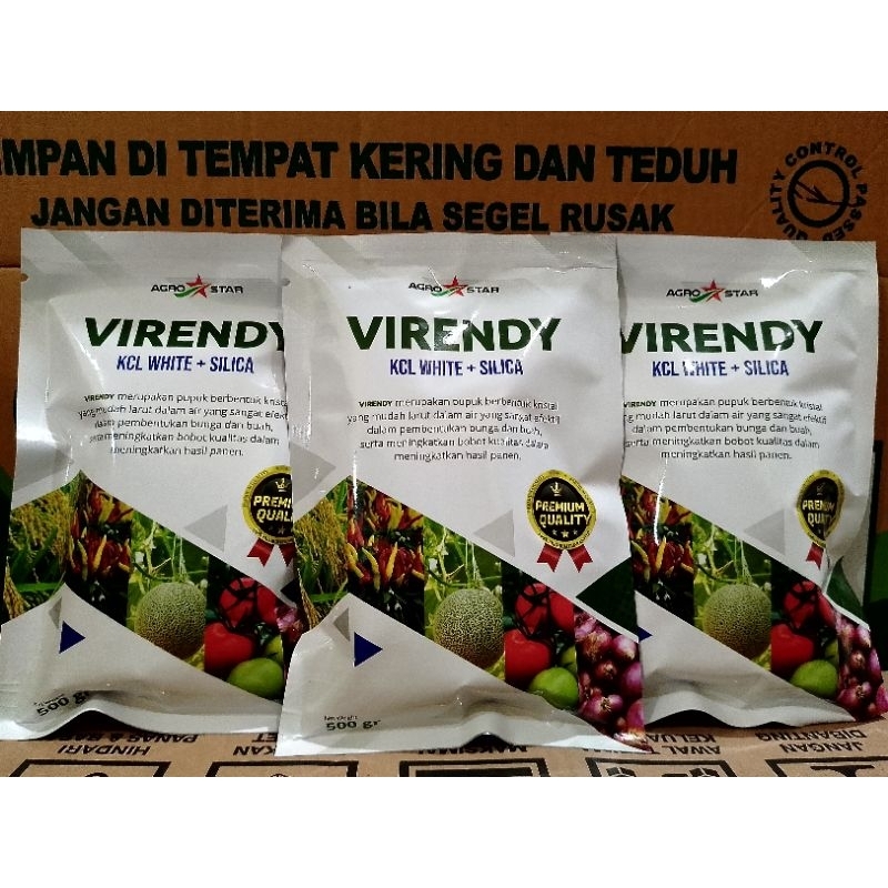 Pupuk VIRENDY ( KCL WHITE + SILICA )