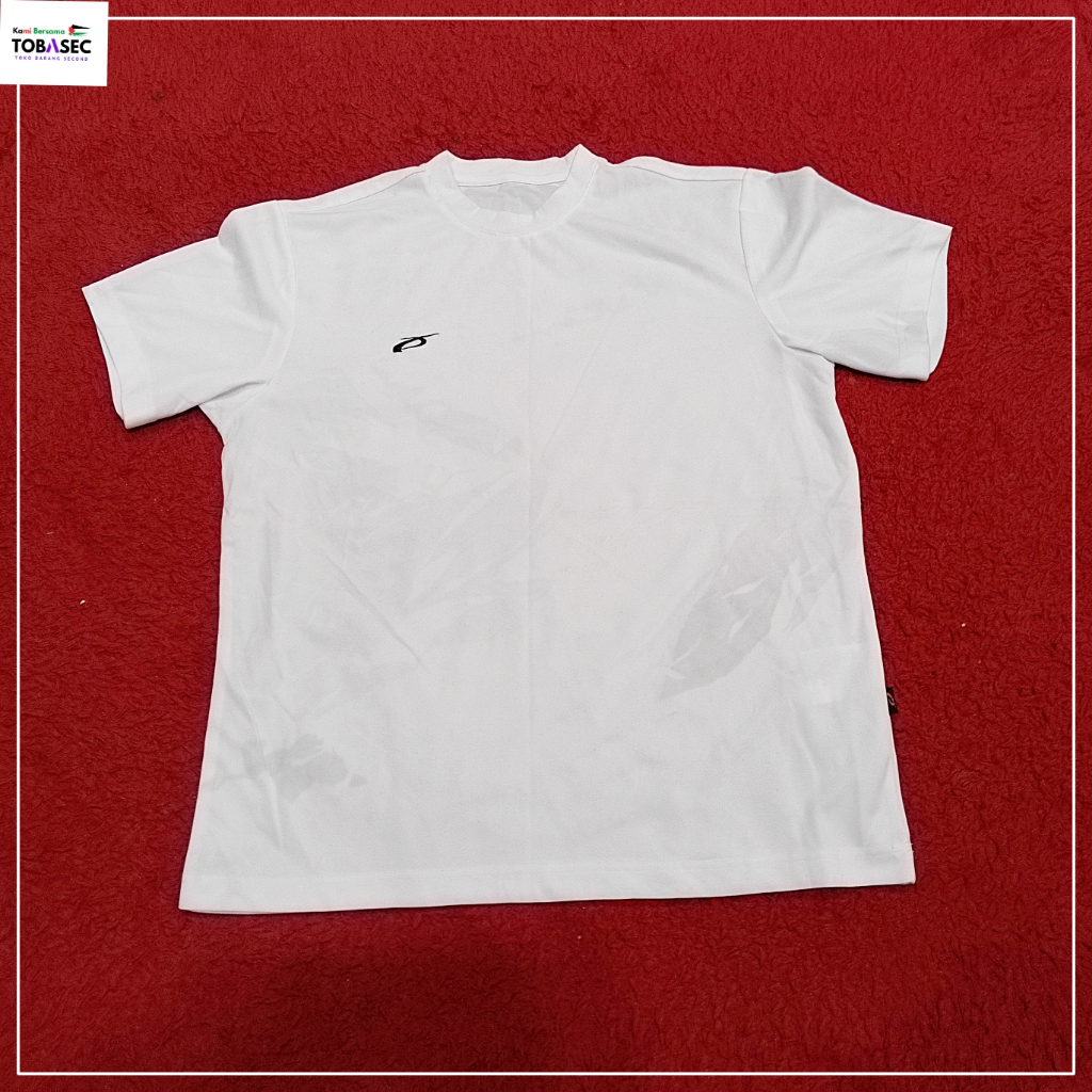 Kaos Baju Tshirt Dry Fit Prospecs warna putih Size L