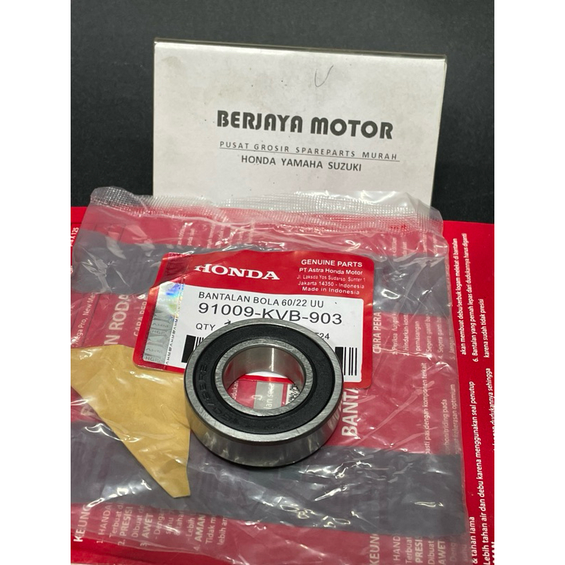 laher 60/22 / bearing roda belakang honda vario beat scoopy spacy karbu injeksi esp