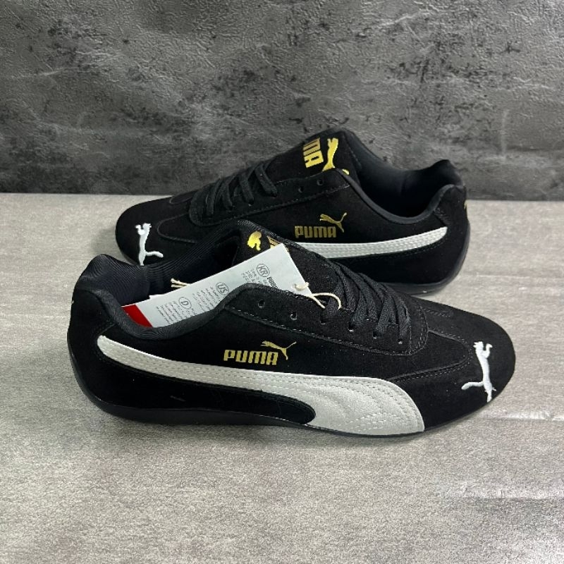 Sepatu Hitam putih kucing