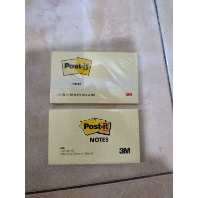 

post-it 655 3m (76x127mm) pad 100lembar