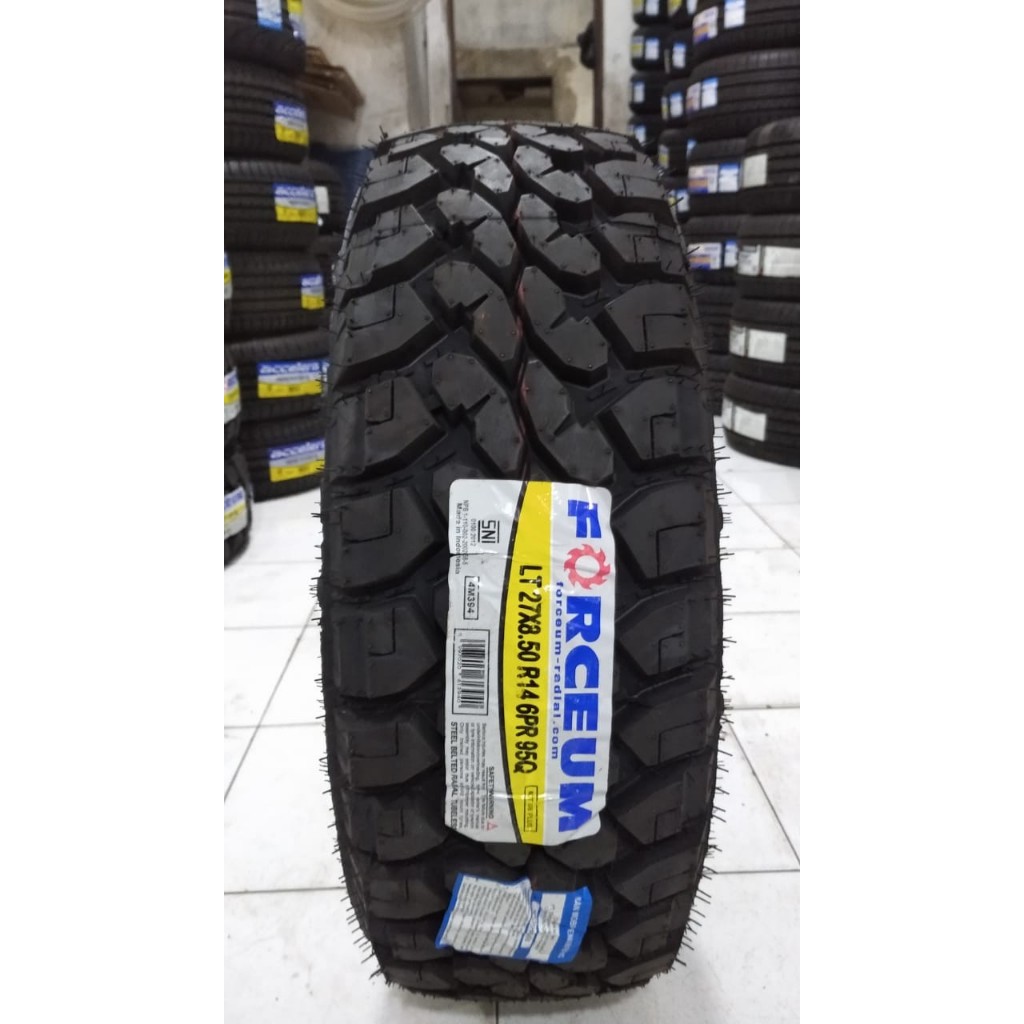 Ban mt ring 14 ban muatan kijang grand max l300 carry ukuran 27 8,5 R14 Merk forceum - cawang