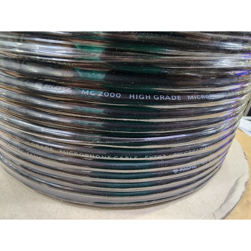 (JUAL 100 METER) KABEL AUDIO KLOTZ MC2000 / MC 2000 TEMBAGA MURNI – Varian GRADE A atau B