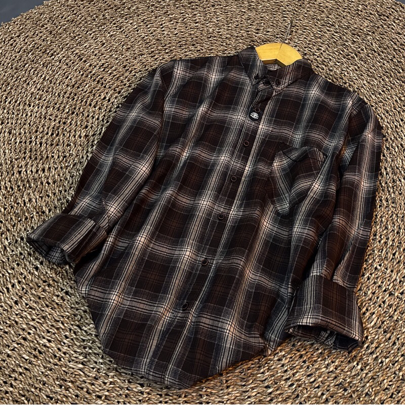 WELLMAXX KEMEJA FLANEL PANJANG UNISEX JACK BROWN SPARTAN