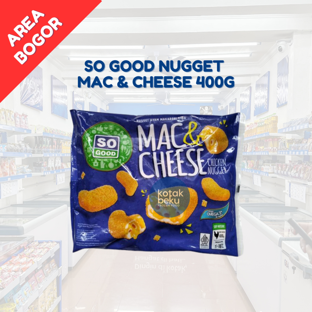 

SO GOOD NUGGET MAC & CHEESE 400g