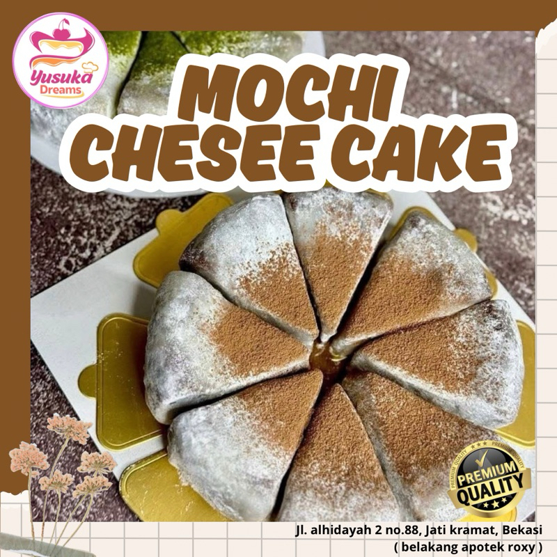 

MOCHI CHESEE CAKE SLICE ( CHOCOLATE ) PREMIUM QUALITY