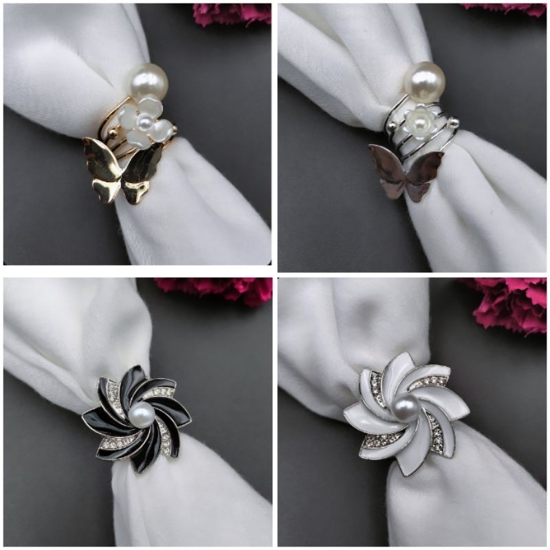 RING CINCIN HIJAB MEWAH DIAMETER KOLONG 2cm