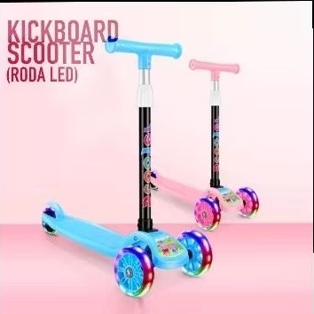 SCOOTER ANAK / SCOOTER PLASTIK / SCOOTER LED / SCOOTER RODA 3